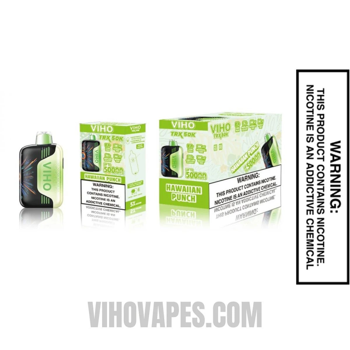 Hawaiian Punch VIHO TRX 50K Disposable Vape with Pack of 5
