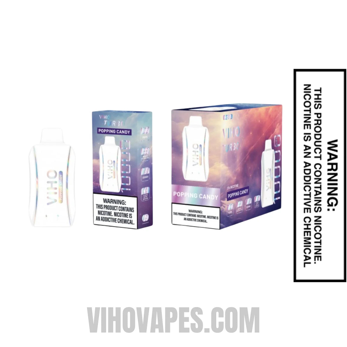 Popping Candy Viho Turbo Vape 10000 Puffs Bundle Pack