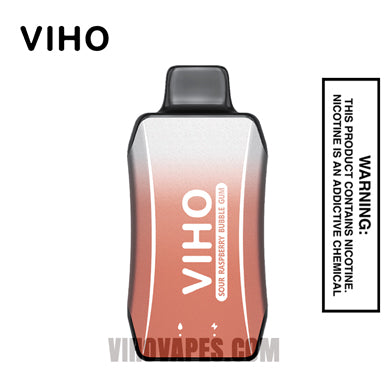 Sour Raspberry Bubble Gum Viho Turbo Vape