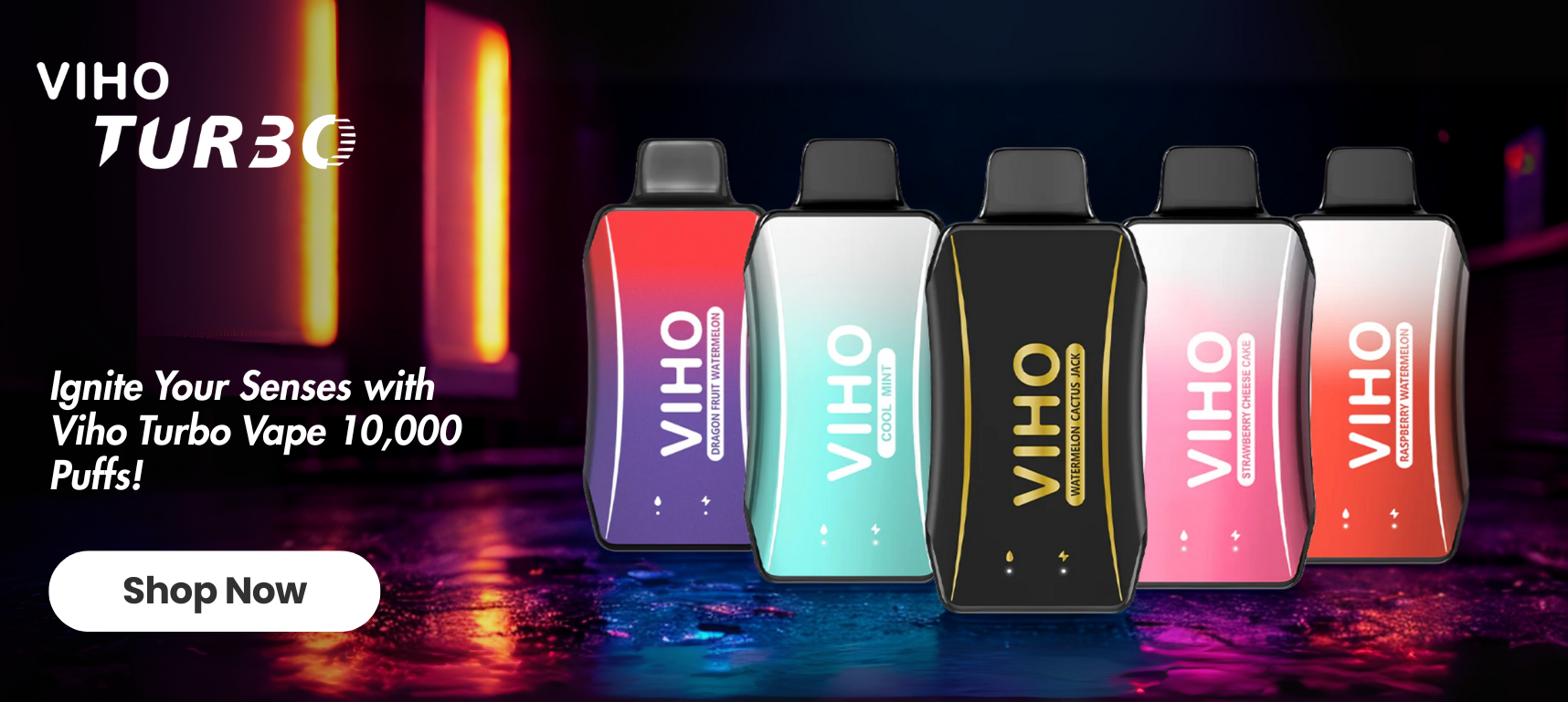 Viho Turbo Vape Banner