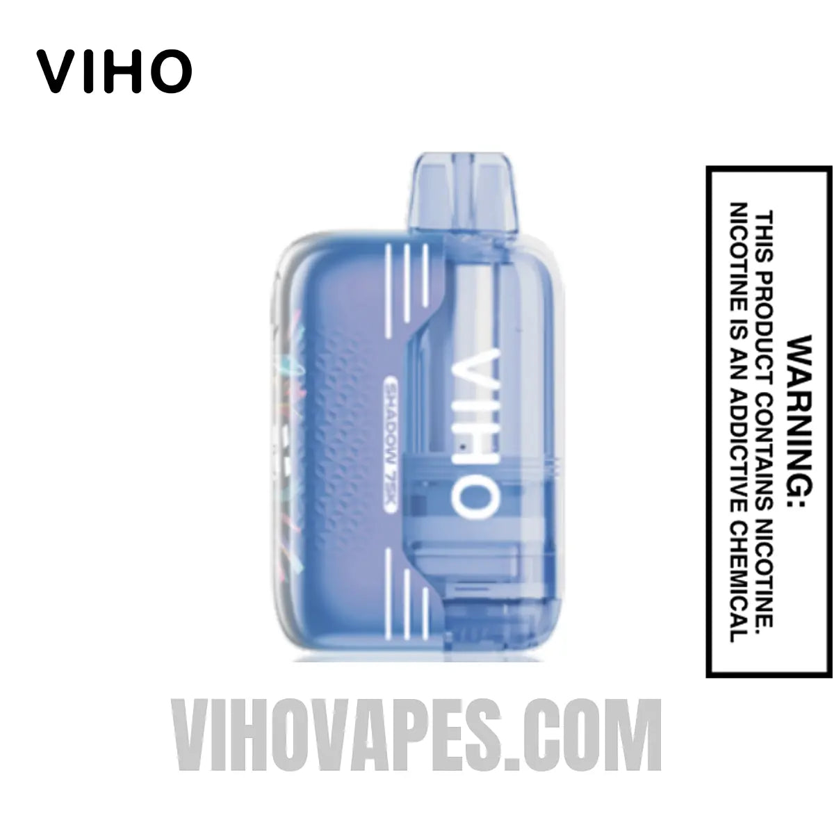 Blue Razz Icy VIHO Shadow 75K Vape Kit