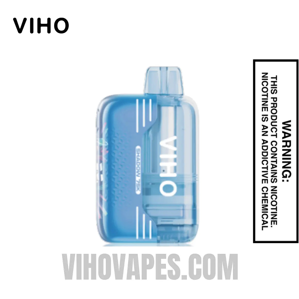 Clear VIHO Shadow 75K Vape Kit