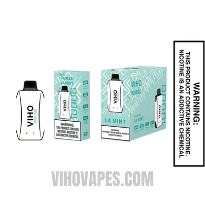 LA Mint VIHO Turbo Vape 10000 Puffs With Bundle Pack