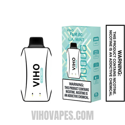 LA Mint VIHO Turbo Vape 10000 Puffs With Package Box