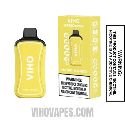 Magic Mango VIHO Supercharge 20000 Puffs Vape With Package Box