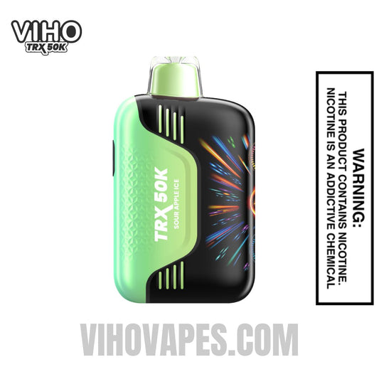Sour Apple Ice VIHO TRX 50K Disposable Vape