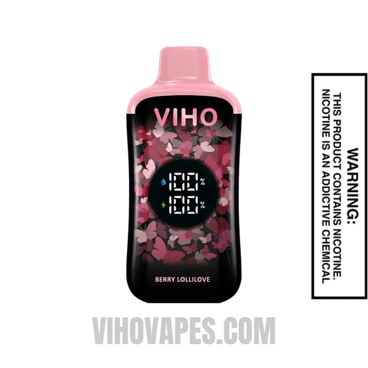 Berry Lollilove Viho Supercharge Pro Vape 20000 Puffs