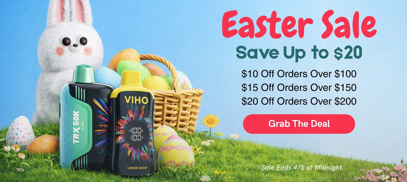 Viho Vape Sale banner