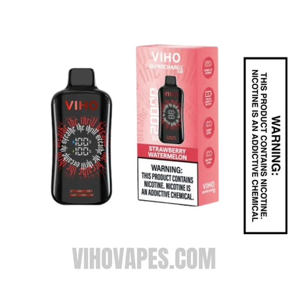 Viho Strawberry Watermelon Supercharge Pro Vape 20000 Puffs With Package Box