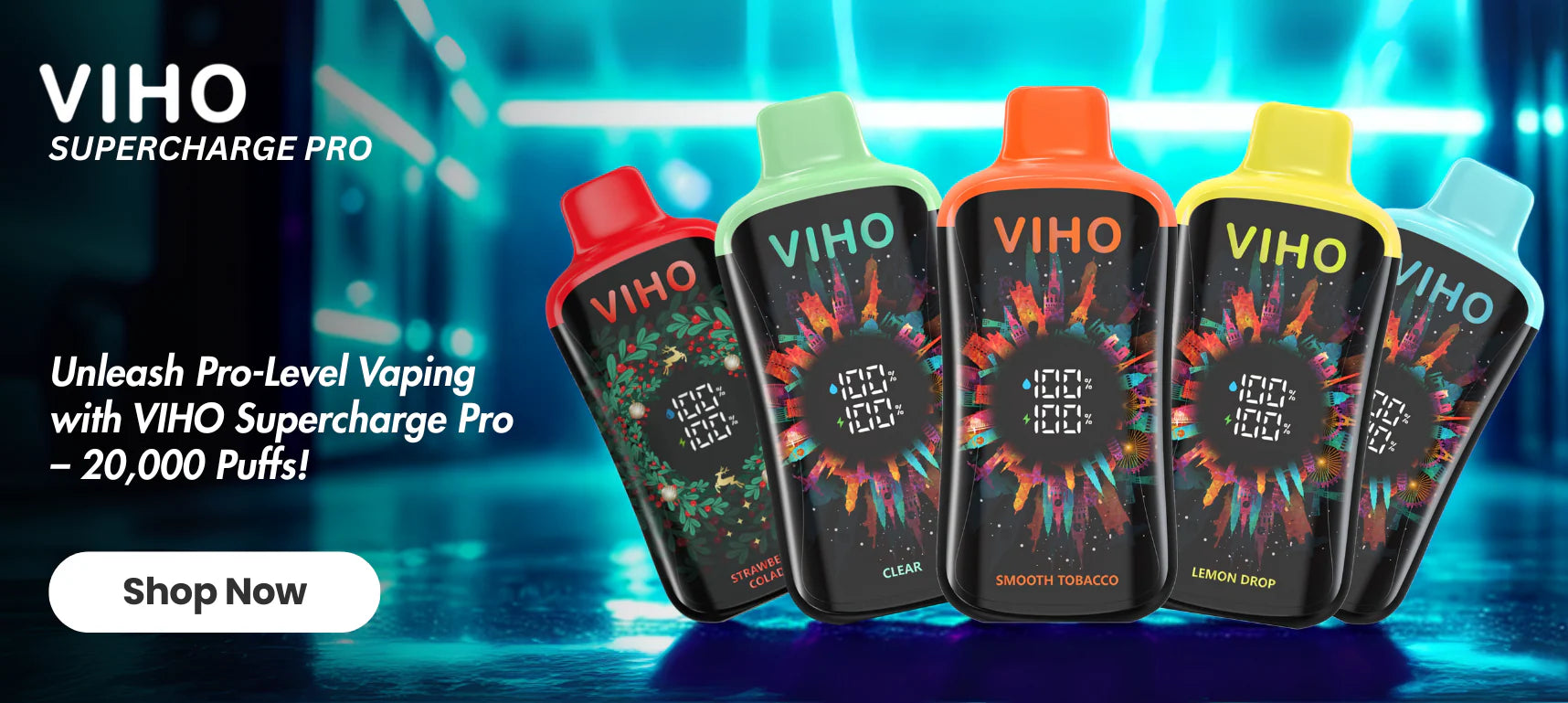 Viho Supercharge Pro Banner