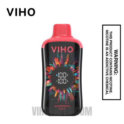 Viho Watermelon Rollz Supercharge Pro Vape 20000 Puffs