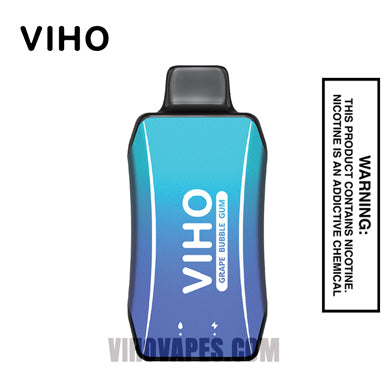 Grape Bubble Gum Viho Turbo Vape